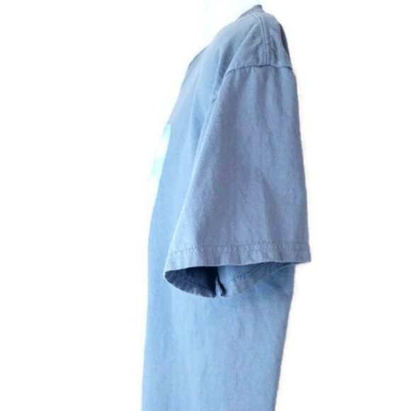 Gildan Blue Short Sleeve So Old Squirrel Missing Nuts Graphic T-Shirt Mens Large - Picture 4 of 9